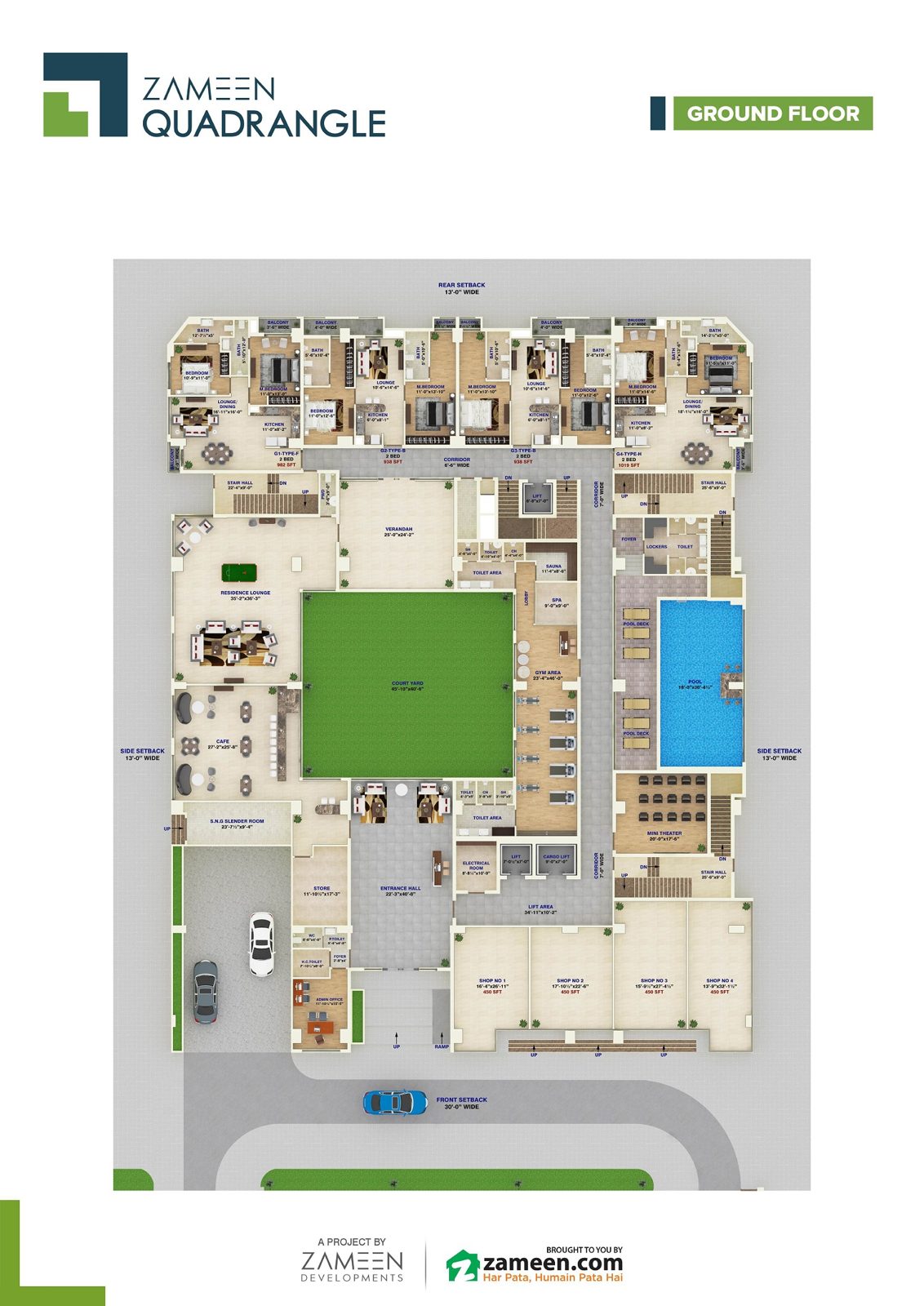 Zameen Quadrangle