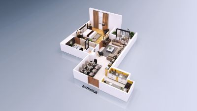 Floor plan – Green View Executive Apartments