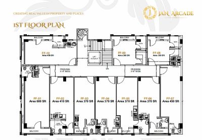 Floor plan – 1st Floor Plan