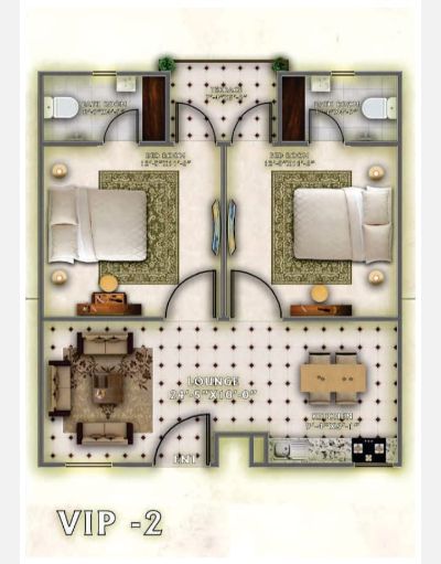 Floor plan – VIP-2 Floor plan