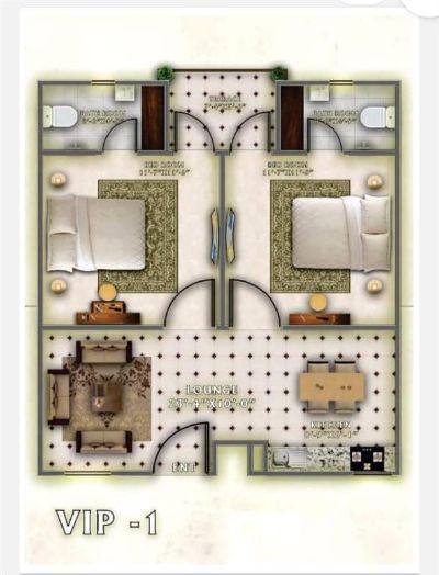 Floor plan – VIP-1 Floor plan