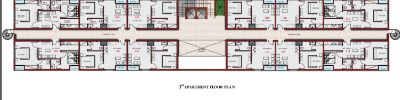 Floor plan – 1st Apartment floor plan