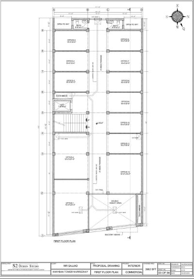 Floor plan – First Floor