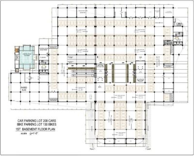 Floor plan – Basement 1st