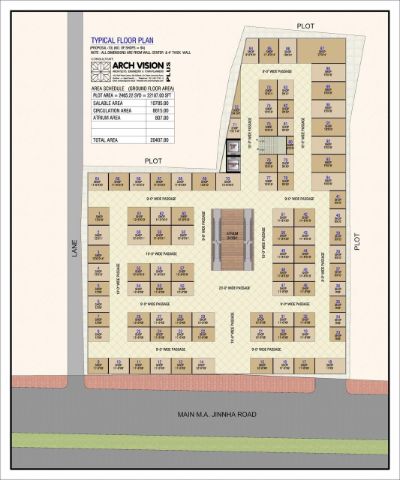 Floor plan – Typical Floor