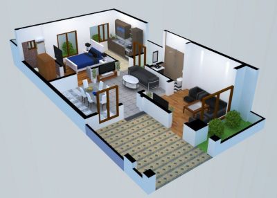Floor plan – Lavish Villas