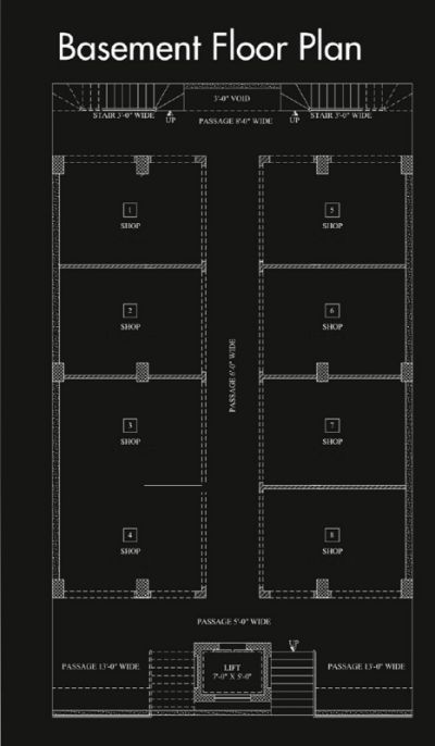 Floor plan – Basement