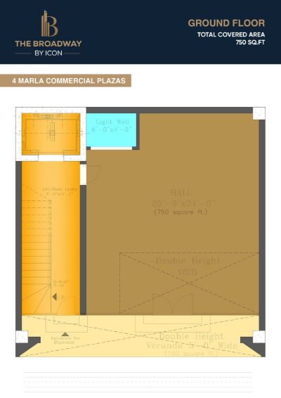 Floor plan – Ground Floor