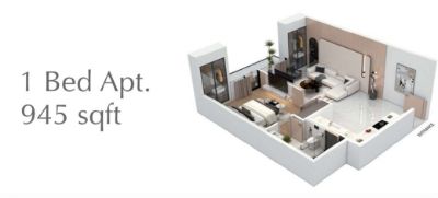 Floor plan – 1 bed Apartment floor plan