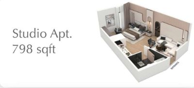 Floor plan – Studio Apartment floor plan