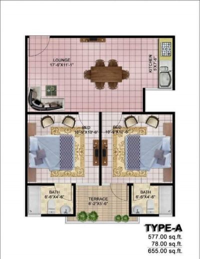 Floor plan – Type A