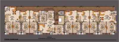 Floor plan – Typical Floor