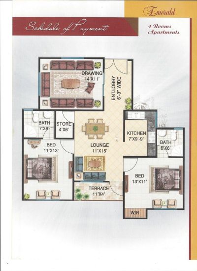 Floor plan – Apartment - Floor Plan