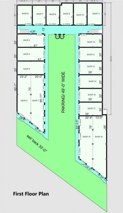 Floor plan – first Floor