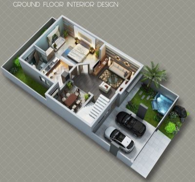Floor plan – Ground Floor Interior Design
