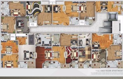 Floor plan – Family Apartments Floor Plan