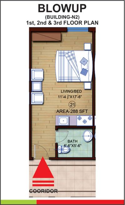 Floor plan – Upper Ground Floor Plan of Building N2