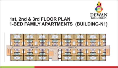 Floor plan – 1st,2nd And Third Floor Plan of Tipical N1