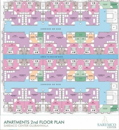 Floor plan – 2nd Floor Plan - Apartement